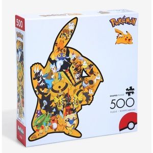 Pokémon Pikachu Shaped 500-Piece Puzzle